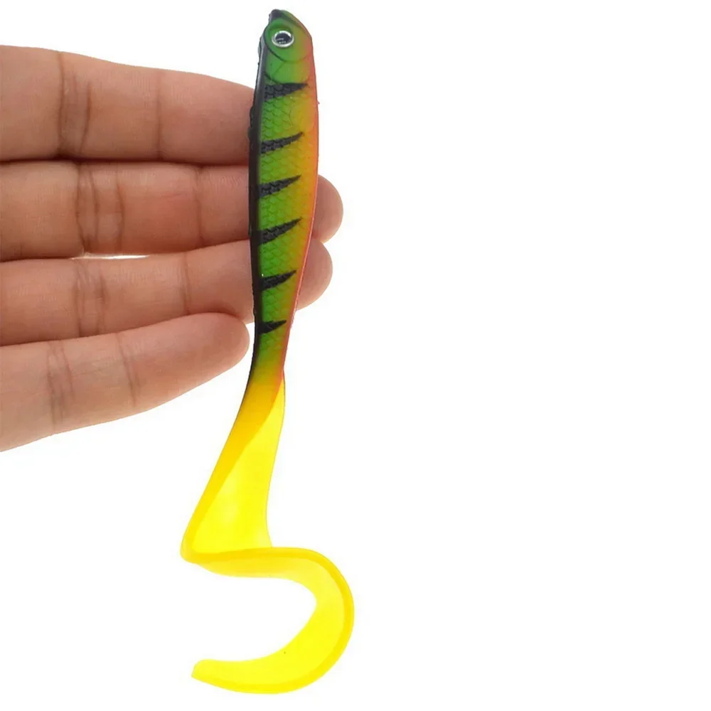 Amostra Soft Swimbait S-Tail 125mm 5.5g para Predadores - Image 7