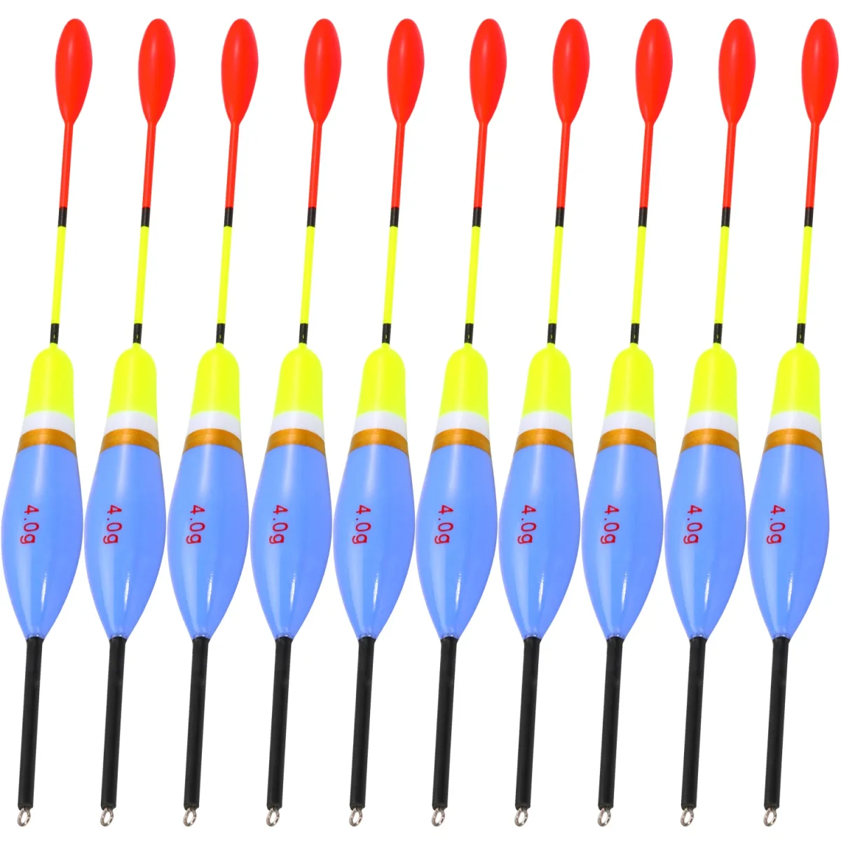 Conjunto 10 Bóias Verticais EVA Sougayilang 3–6g para Pesca à Bóia - Image 9