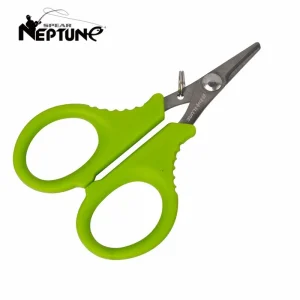 Tesoura Mini ilure Neptune em Aço Inoxidável para Corte de Linhas de Pesca