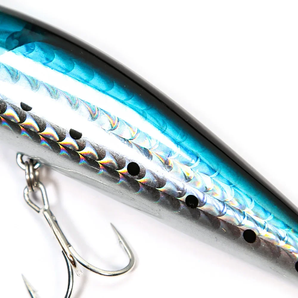 Minnow Heavy Sinking Flash Blade B&U 120mm 36,7g para Predadores de Mar - Image 6
