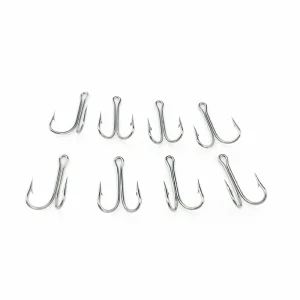 Conjunto de 20 Anzóis Duplos Weedless de Haste Longa com Caixa