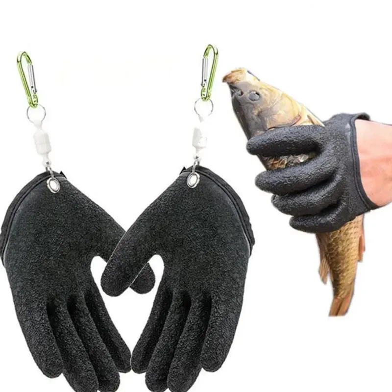 Luva Profissional de Pesca Antiderrapante com Proteção Contra Perfurações e Arranhões - Image 2