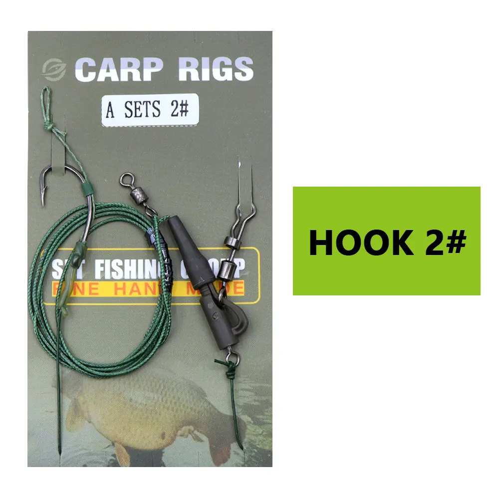 Montagem de Carpa Pronta com Leadcore e Hair Rig - Image 8