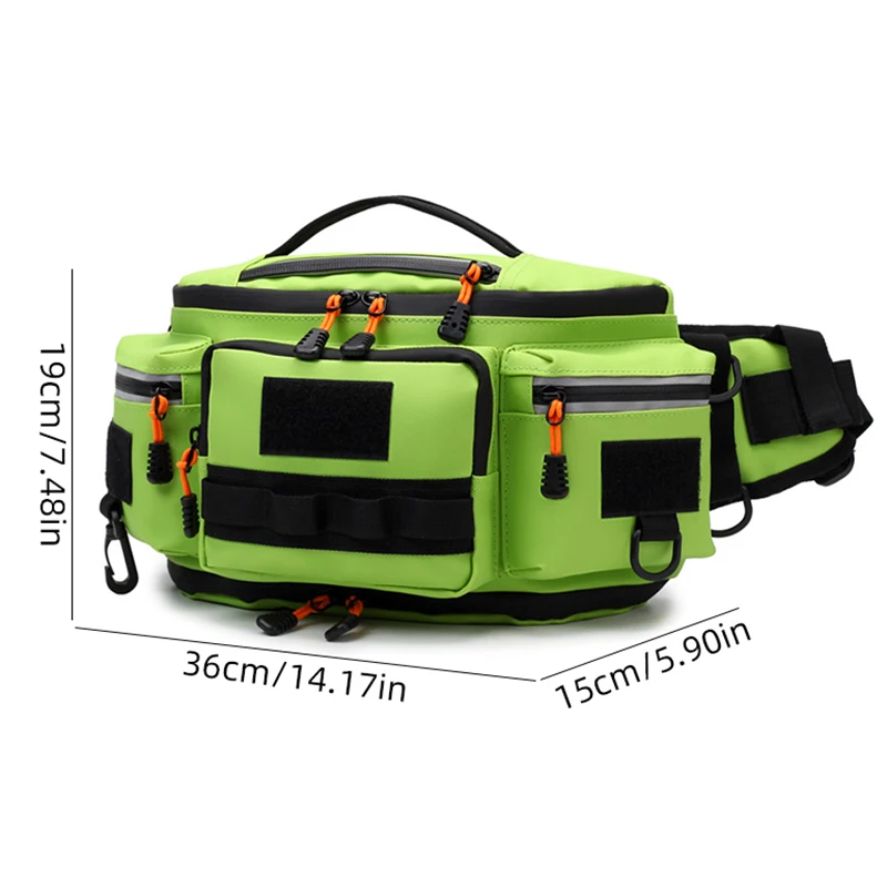 Bolsa Scione Molle de Cintura e Peito para Amostras 36x15x19cm - Image 7