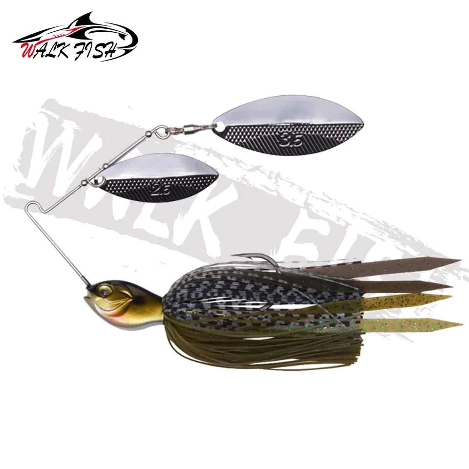Amostra Spinnerbait 18g WALK FISH com Lâmina Metálica - Image 5