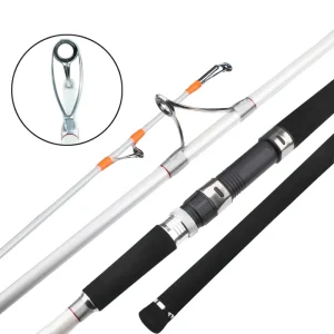 Cana Jigging Trolling GTOFYU Super Rígida 1.8M–2.28M 20kg 3 Secções em Carbono