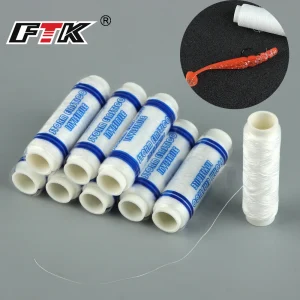Linha Elástica FTK 250m – Ultra Forte para Montagens e Fixação de Isco Vivo