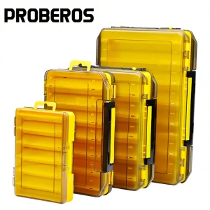 Caixa Proberos Dupla Face 10 Compartimentos para Amostras e Acessórios