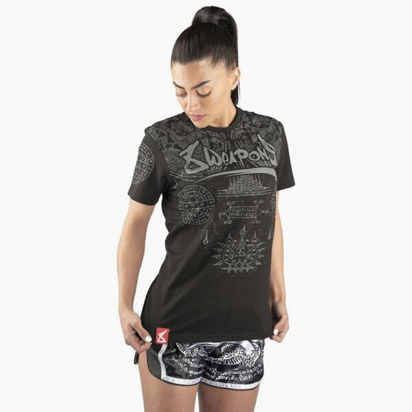 T-shirt 8 Weapons Yantra preta - Image 5