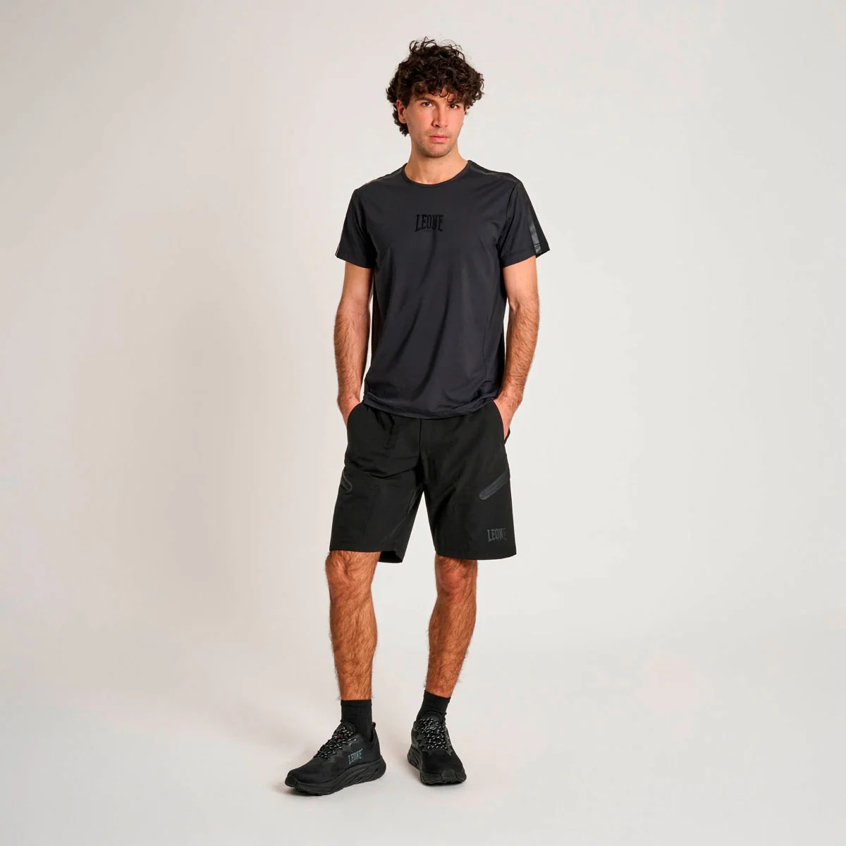 T-shirt técnica Leone Black Lion ABX310 Preto - Image 6