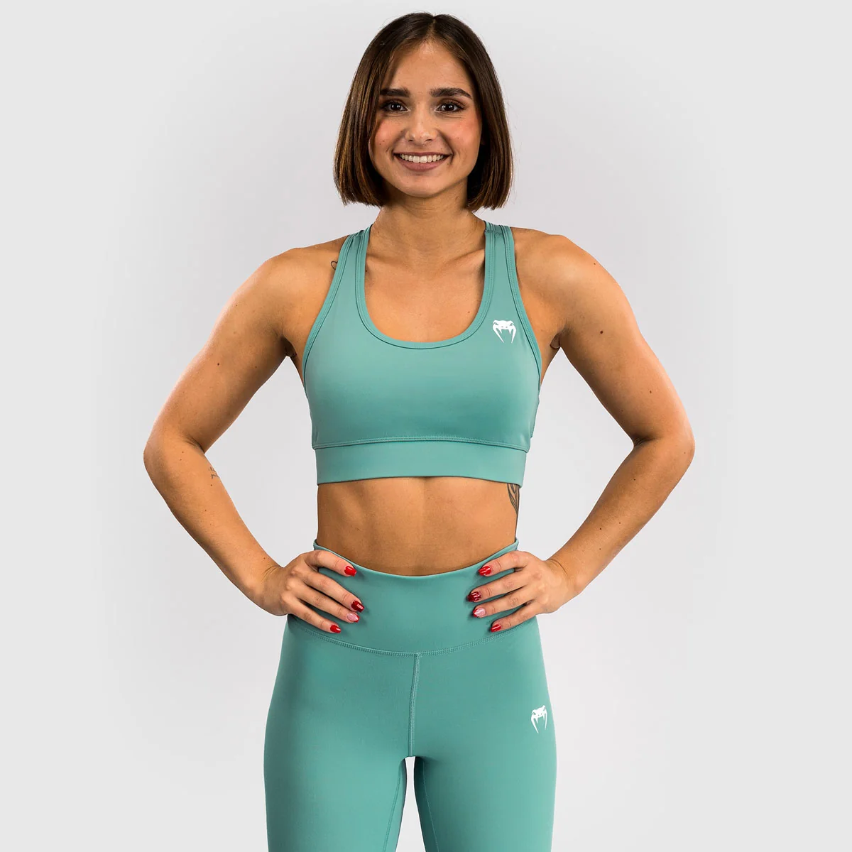 Top Mulher Venum Essential Verde água - Image 2