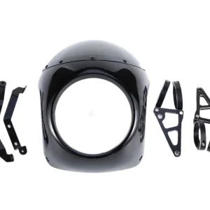Tete de fourche Cafe Racer Noir pour Benelli Leoncino 500