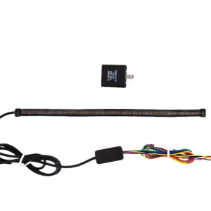 Bande LED moto Feux Arrières et Clignotant défilant - Couleur Fumé