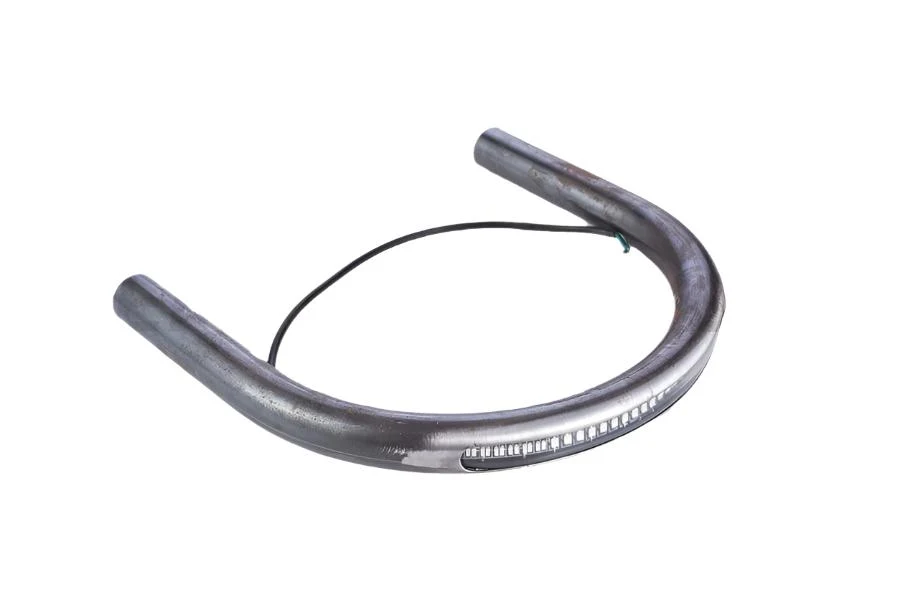 Boucle arriere moto avec Bande LED Intégrée Plate ou Relevée Dia. 25 mm - Image 2