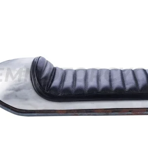 Selle SUR-MESURE En Aluminium avec boucle LED clignotant défillant