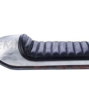 Selle + Boucle + LED cafe racer coque Aluminium