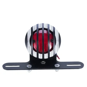 Feu Arrière Grille 2 CNC Argent/Noir