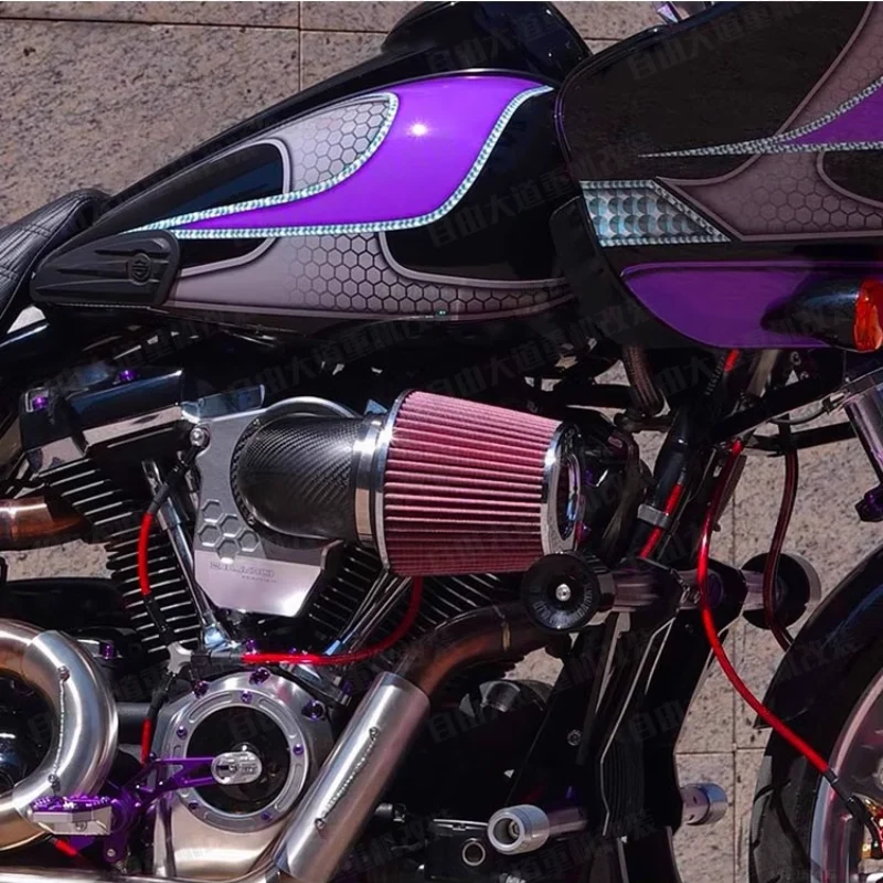 Admission Carbone “Mushroom Head” pour Harley Milwaukee-Eight - Image 6