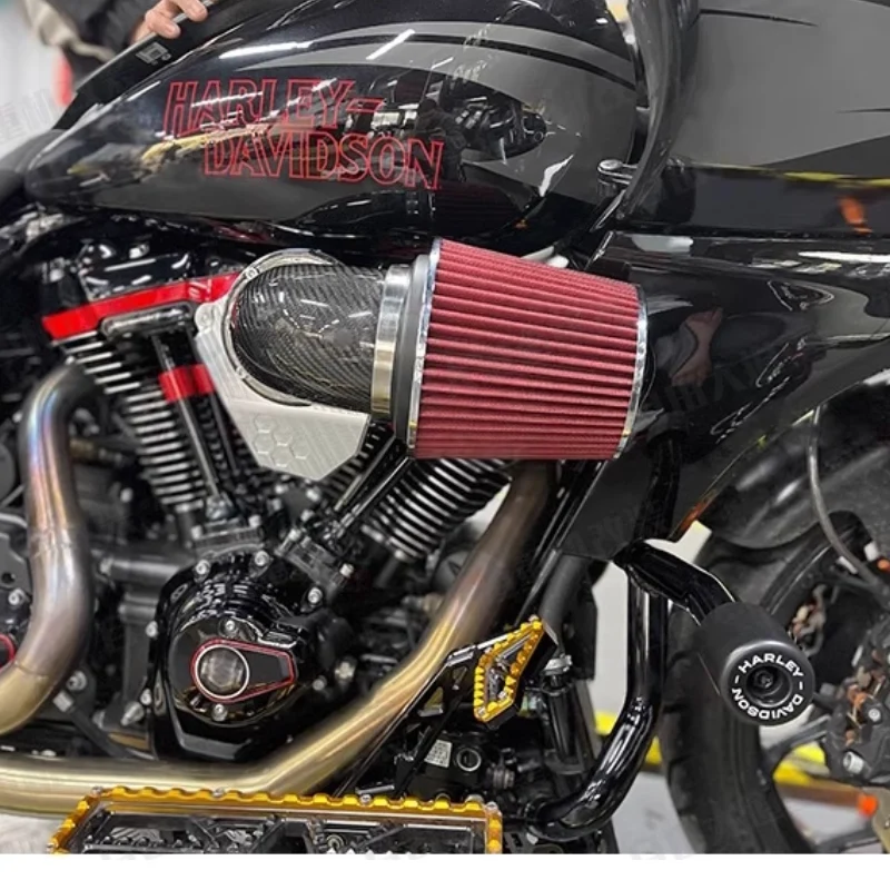 Admission Carbone “Mushroom Head” pour Harley Milwaukee-Eight - Image 5