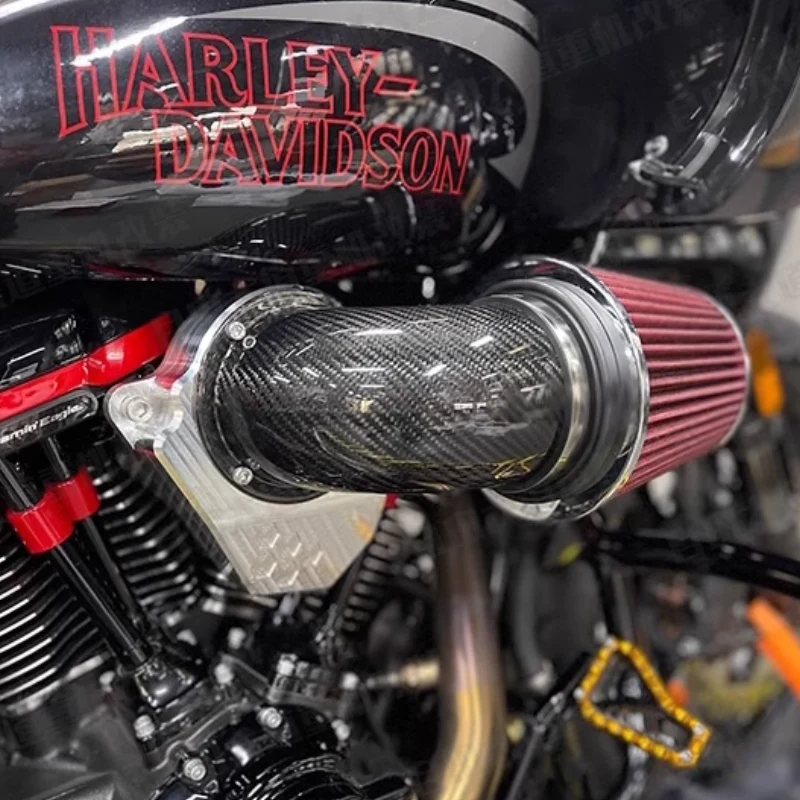 Admission Carbone “Mushroom Head” pour Harley Milwaukee-Eight - Image 3