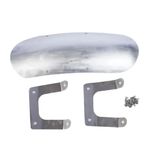 Garde-boue AVANT Aluminium 11 x 34 cm avec supports